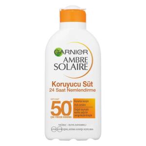Garnier Ambre Solaire Koruyucu Güneş Sütü SPF50+ 200 ml - Garnier