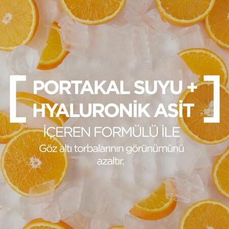 Garnier Göz Altı Torbalarına Karşı Kağıt Göz Maskesi Portakal Suyu 3lü Set - 3