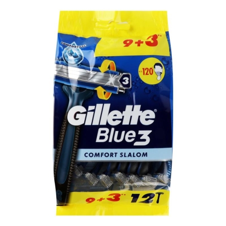 Gillette Blue3 Comfort Slalom Tıraş Bıçağı 9+3'iü Poşet