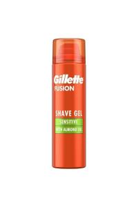 Gillette Fusion 5x Action Tıraş Jeli Hassas Badem Yağlı 75 ml - Gillette