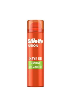 Gillette Fusion 5x Action Tıraş Jeli Hassas Badem Yağlı 75 ml - 1