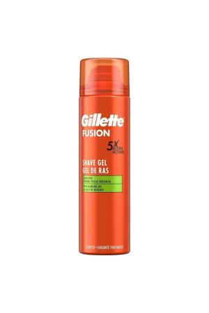 Gillette Fusion 5x Action Tıraş Jeli Hassas Badem Yağlı 75 ml - 3