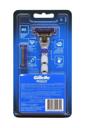 Gillette Mach3 Turbo 3D Tıraş Makinesi 2 UP - 2