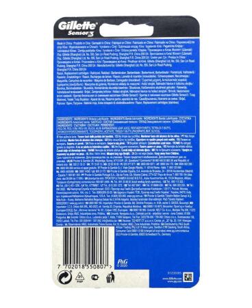 Gillette Sensor Tıraş Makinesi + 6 Yedek Bıçak - 2