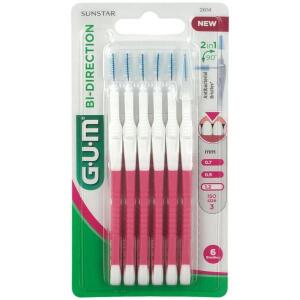 Gum Arayüz Fırçası Bi-Direction 1.2 mm 6 lı 2614 Size 3 - Gum