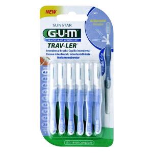 Gum Arayüz Fırçası Trav-ler 0.6 mm 6 lı 1312 - Gum