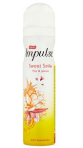 Impulse Deo Sprey 75 ml Sweet Smile - Impulse
