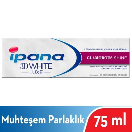 İpana 3D White Luxe Muhteşem Parlaklık 75ml - 1