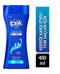 İpek Kepeğe Karşı Etkili Tüm Saçlar için Şampuan 450ml - İpek