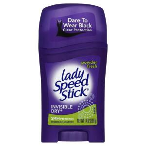 Lady Speed Stick 24 Hour Invisible Dry Powder Fresh 39,6 gr (1.4 oz) - Lady Speed Stick