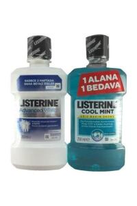 Listerine Advanced White 250 ml Hafit Tat+Cool Mint 250ml - Listerine
