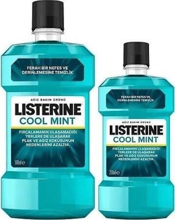 Listerine Cool Mint 500ml + 250 ml - 1