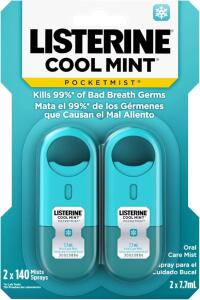 Listerine Pocketmist Cool Mint 1+1 7.7 ml Spray - 2