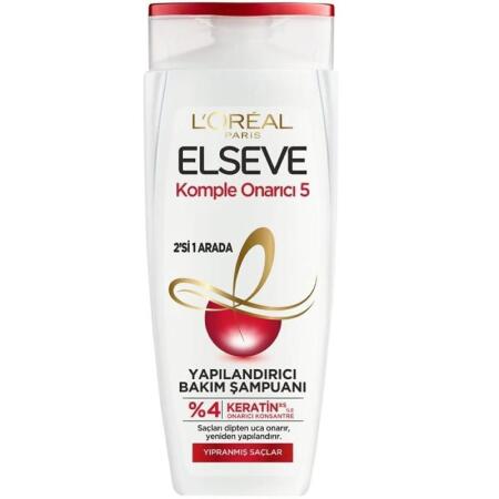 L'Oréal Elseve Şampuan 360 ml Komple Onarıcı 5 Yapılandırıcı Bakım 2si 1arada - 1