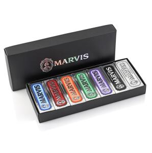 Marvis Diş Macunu 25 ml Lezzet Koleksiyonu Siyah Kutu Hediye Seti 7li - 6