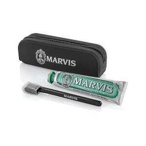 Marvis Klasik Ekstra Nane Diş Macunu 85ml+Orta Sert Diş Fırçası Seti - 5