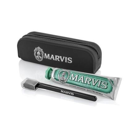 Marvis Klasik Ekstra Nane Diş Macunu 85ml+Orta Sert Diş Fırçası Seti - 5