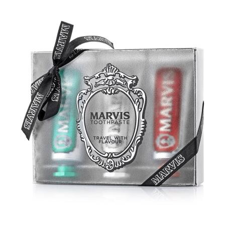 Marvis Seyahat Seti 3lü Diş Macunu 25 ml Hediye Kutusu - 1