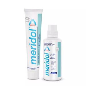 Meridol Diş Macunu 75ml + Gargara 100ml - Meridol