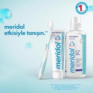 Meridol Diş Macunu + Fırçası + Gargara - Meridol