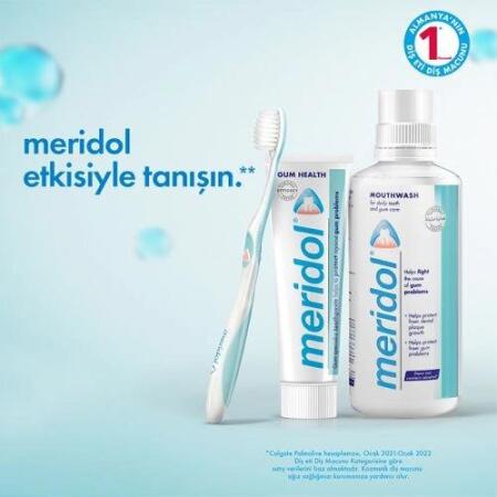 Meridol Diş Macunu + Fırçası + Gargara - 1
