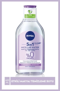 Nivea - Nivea 5in1 Micellar Water 400 ml Makyaj Temizleme Suyu