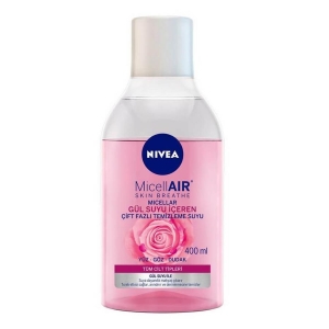 Nivea - Nivea Aqua Rose Makyaj Temizleme Suyu 400 ml Organik Gül Suyu