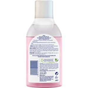 Nivea Aqua Rose Makyaj Temizleme Suyu 400 ml Organik Gül Suyu - 2