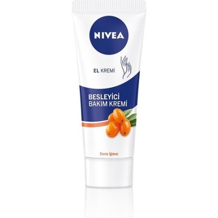 Nivea Besleyici El Bakım Kremi Deniz İğdesi ve E Vitaminli 75 ml - 2