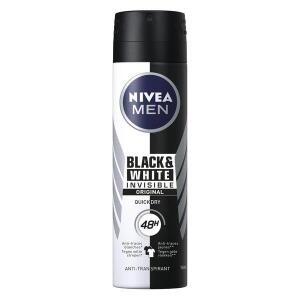 Nivea Deo Men Invisible B&W Original 150 ml 48H 5in1 - Nivea