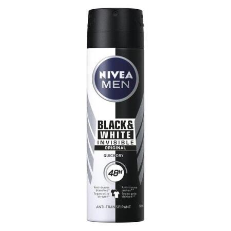Nivea Deo Men Invisible B&W Original 150 ml 48H 5in1 - 1