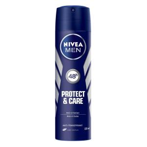 Nivea Deo Men Protect&Care 150 ml 48H %0 Alkol Anti-iritasyon - Nivea