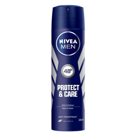 Nivea Deo Men Protect&Care 150 ml 48H %0 Alkol Anti-iritasyon - 1