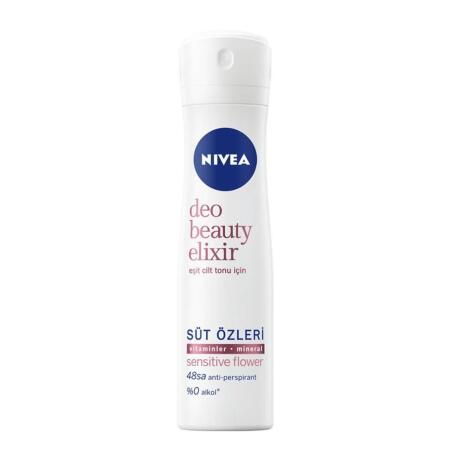Nivea Deo Sprey Beauty Elexir Sensitive 150ml Kadın - 1