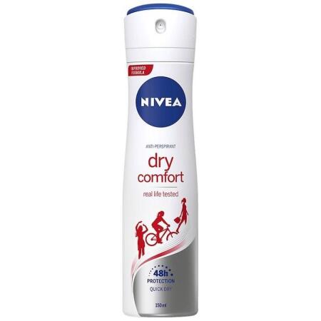 Nivea Deo Sprey Dry Comfort 150 ml Kadın %0 Alkol - 1