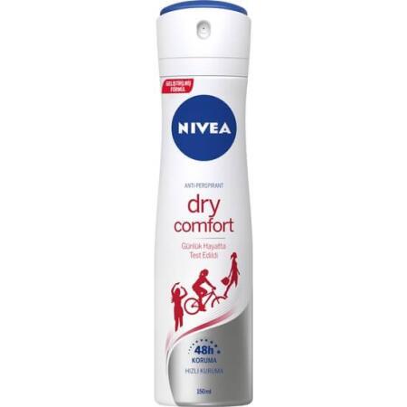Nivea Deo Sprey Dry Comfort 150 ml Kadın - 1