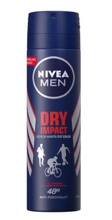 Nivea Deo Sprey Dry Impact 150 ml Erkek - 1