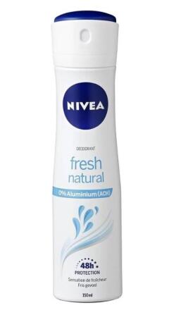 Nivea Deo Sprey Fresh Natural 150 ml Kadın %0 Alüminyum - 1