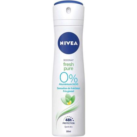 Nivea Deo Sprey Fresh Pure 150 ml Kadın %0 Alüminyum - 1