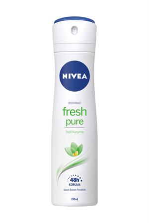 Nivea Deo Sprey Fresh&Pure 150 ml Kadın - 1
