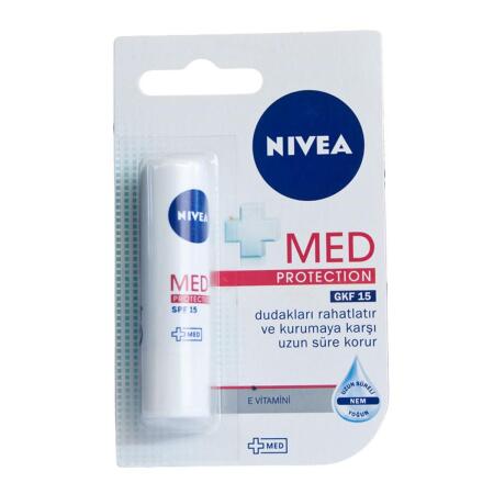 Nivea Lip Med Protection Dudak Bakım Kremi - 3