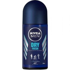 Nivea Men Roll-On Dry Fresh 50ml %0 Alkol Anti-Perspirant - Nivea