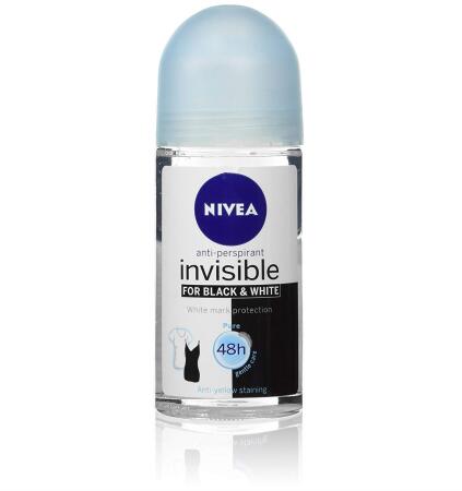 Nivea Roll-on Women Invisible Black&White Pure - 1