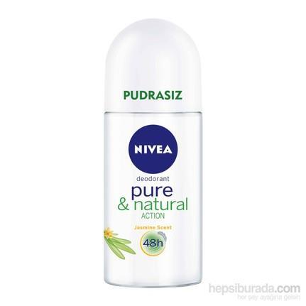 Nivea Roll-On Women Pure&Natural Action Jasmine 50 ml - 1