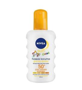 Nivea Sun Babies&Kids Hassas Koruma SPF50+ 200ml - Nivea