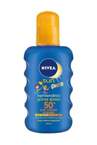 Nivea Sun Çocuk Nemlendirici Güneş Spreyi SPF50+ 200 ml - Nivea