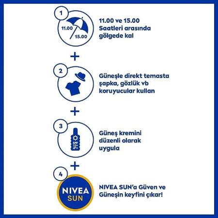 Nivea Sun Hassas Koruma Güneş Spreyi SPF50+ 200 ml - 5