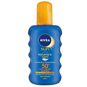 Nivea Sun Koruma & Nem Nemlendirici Güneş Spreyi SPF50+ 200 ml - Nivea