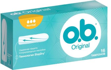 o.b. Tampon Original Normal 16lı - 1