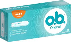 o.b. Tampon Original Super 16lı - o.b.
